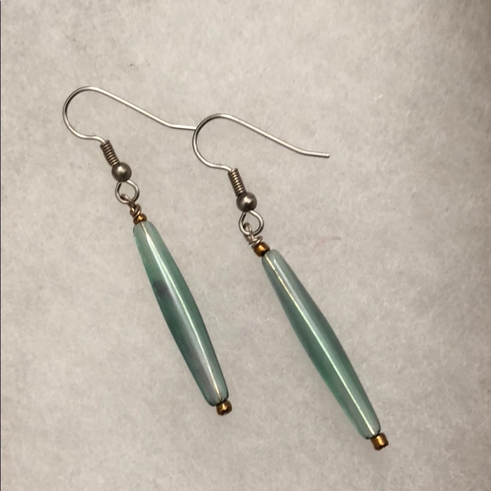 🥰Green Glasses Earrings